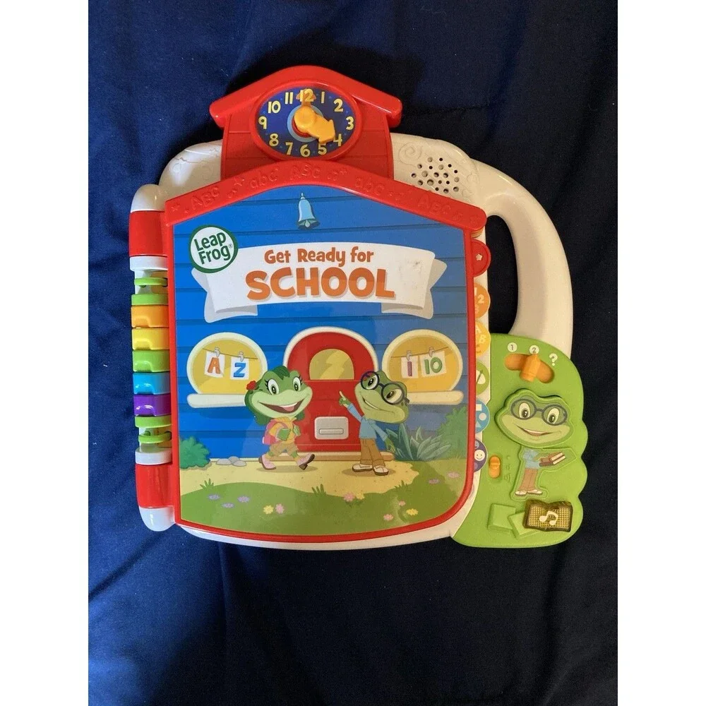 Leap Frog Get Ready For School Book Learning Educational Toy Colors Alphabet